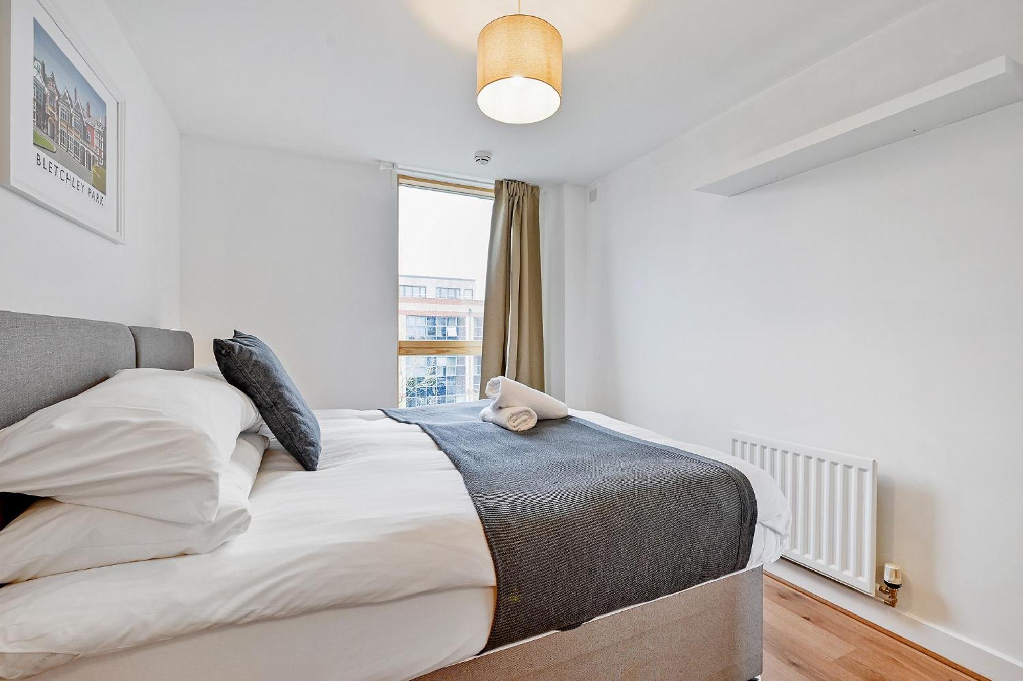 The Vizion Serviced Apartments From Pincott Properties - Free Parking, Private Balcony, And Wifi Милтон-Кейнс Экстерьер фото